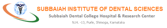 Subbaiah Institute of Dental Sciences Logo
